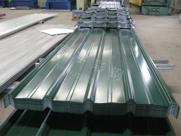 820彩钢瓦军绿彩钢瓦0.5mm