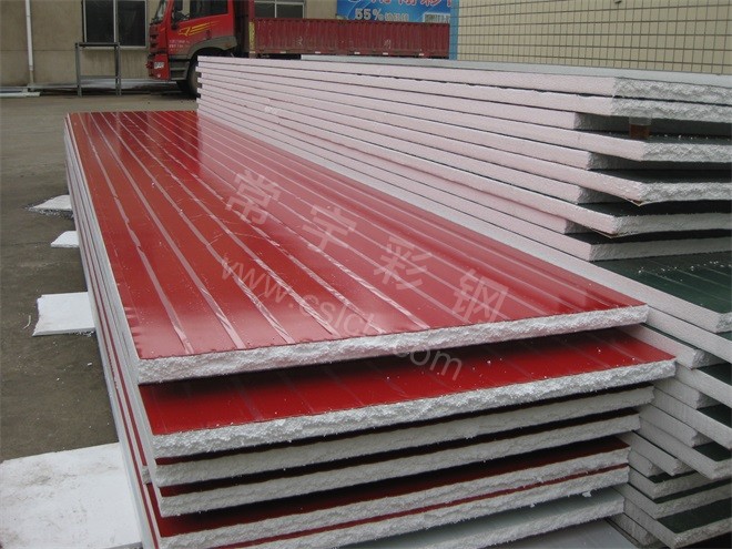 红色彩钢夹芯板_红色夹芯板 红色彩钢夹芯板_红色夹芯板