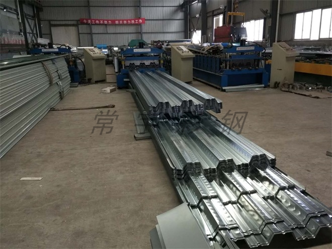 长沙楼承板应用案例 _桃花村钢结构厂房