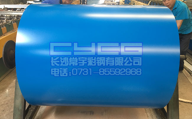 常宇彩钢：宝钢高耐候彩色涂层钢带