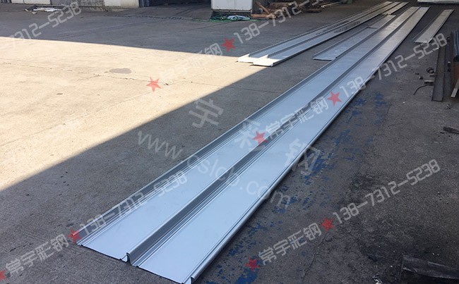 25米长扇形直立锁边铝镁锰屋面板